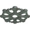 Ekena Millwork Angel Ceiling Medallion (Canopies up to 4 3/8"), 20 7/8"OD x 3 5/8"ID x 1"P, Cloud Burst Crackle CM20ANCBC - alternate 2
